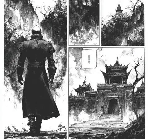 短篇推理漫画适合碎片时间阅读的氛围示意
